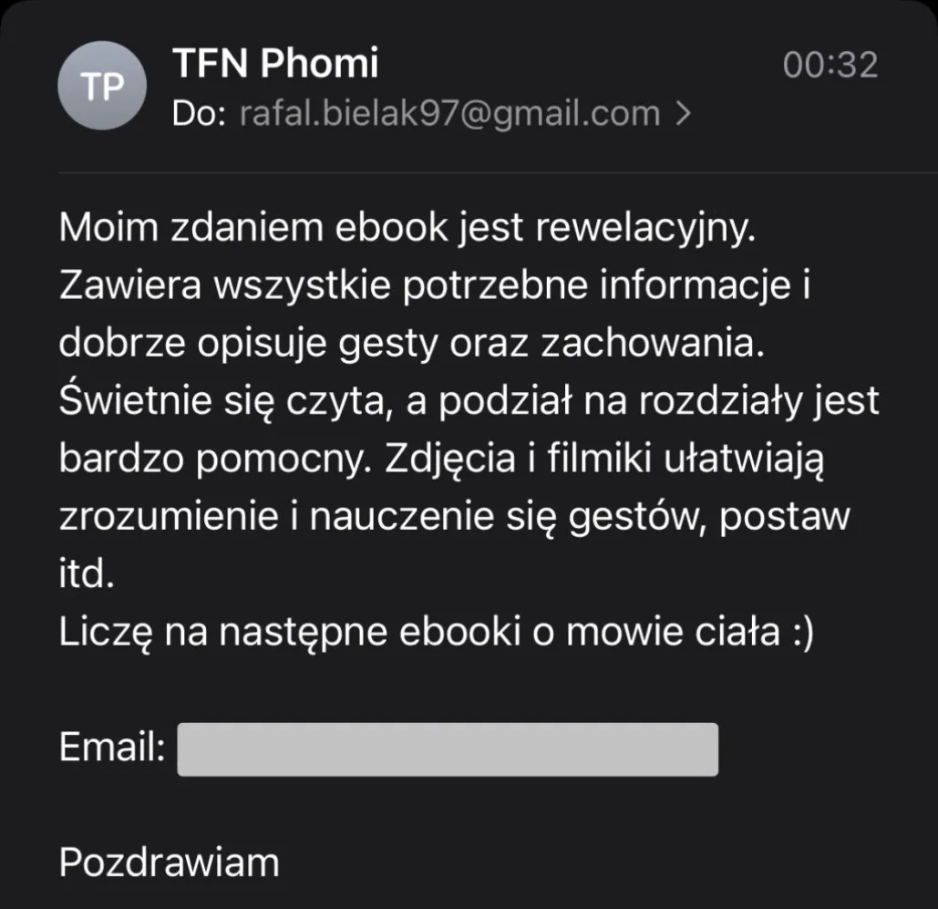 Opinia od TFN Phomi