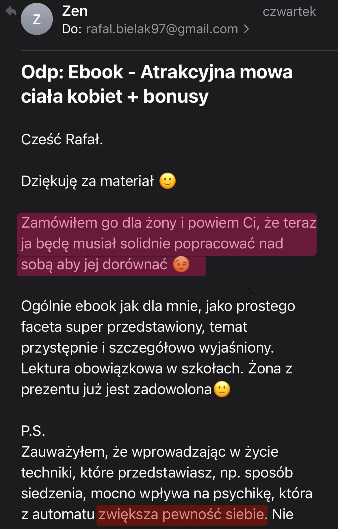 Opinia od Zen