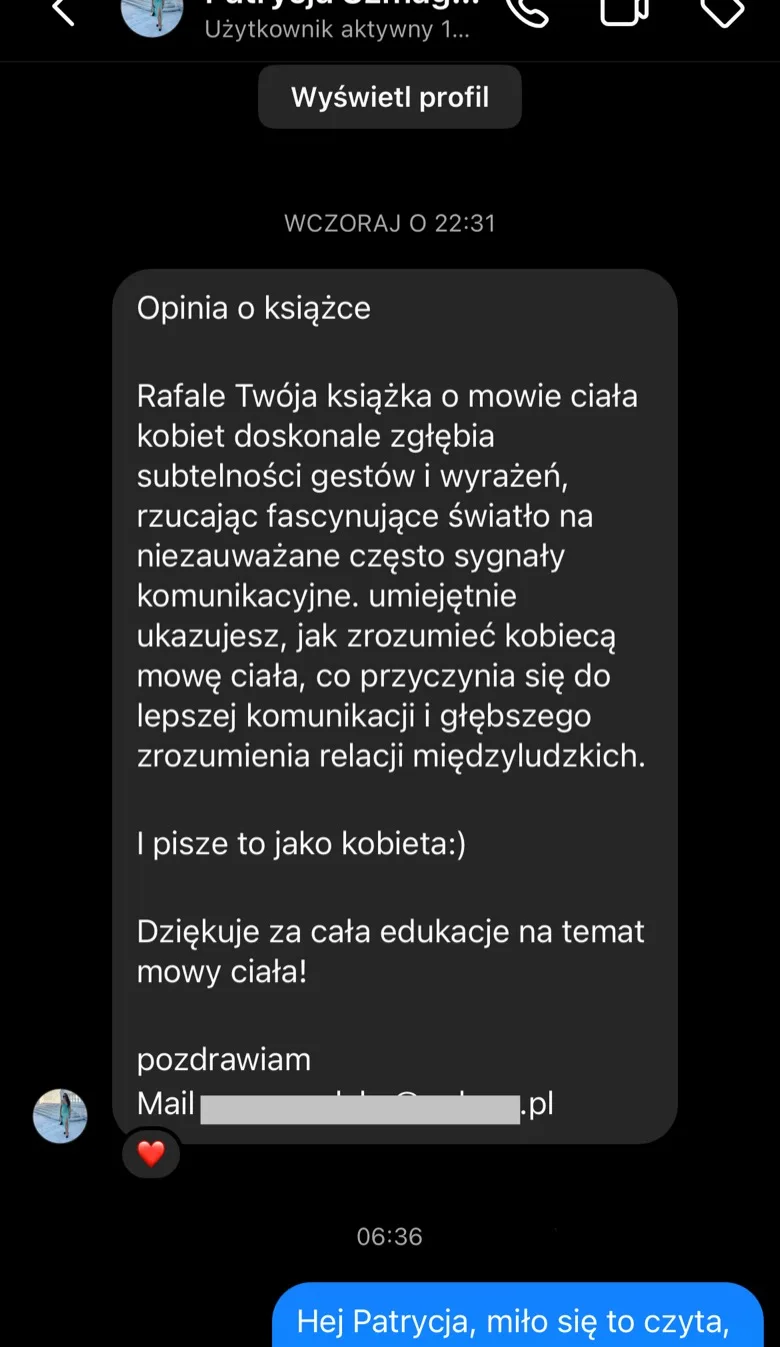 Opinia klientki